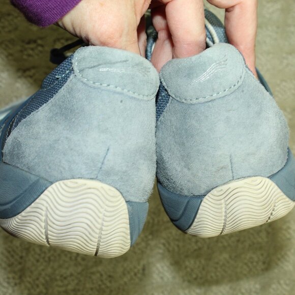Dansko Henriette Women's Size 8.5 / 39 EUR Blue Leather Fabric Sneakers - Picture 5 of 6